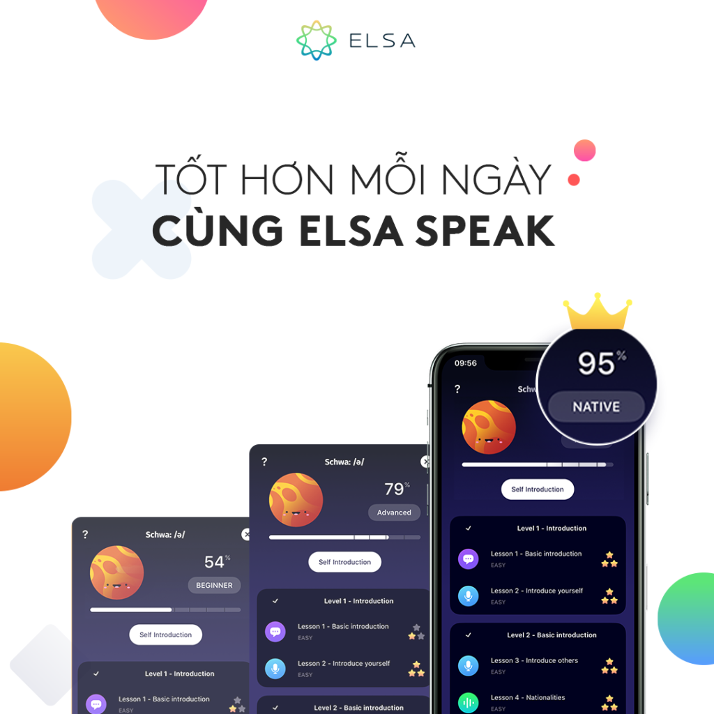Ứng dụng tự học tiếng Anh giao tiếp online hiệu quả ELSA Speak dành cho người mới bắt đầu