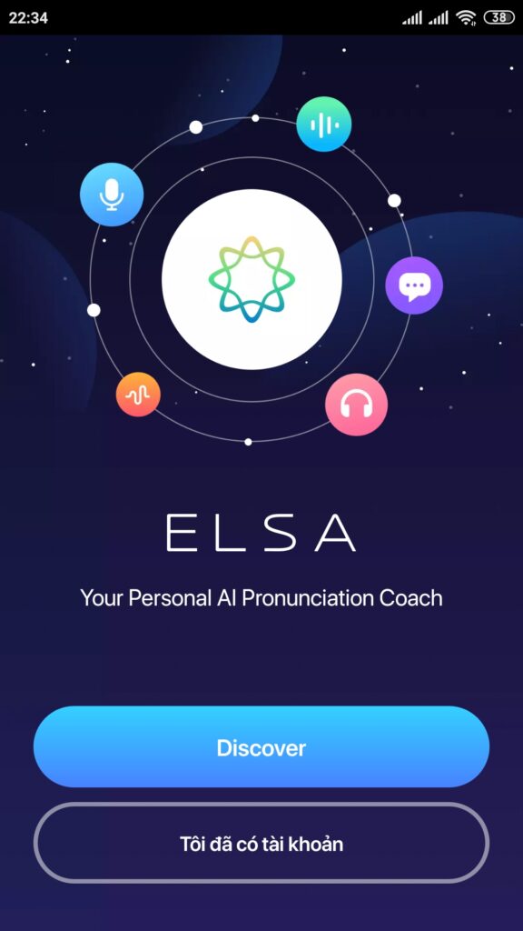 App phát âm tiếng Anh ELSA Speak