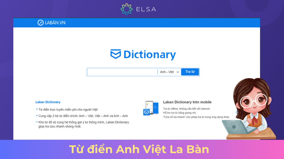 Từ điển Anh Việt có phát âm miễn phí - La Bàn Từ điển Anh Việt có phát âm miễn phí - La Bàn