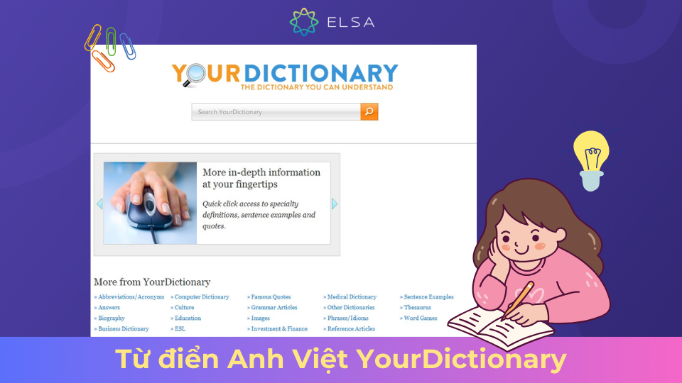 YourDictionary - Từ điển Anh Việt có phát âm YourDictionary - Từ điển Anh Việt có phát âm