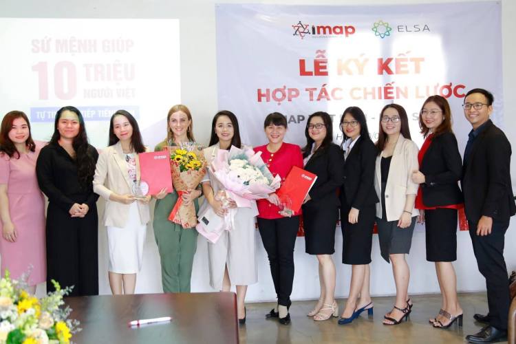 Hợp tác chiến lược IMAP Việt Nam – ELSA Speak Việt Nam