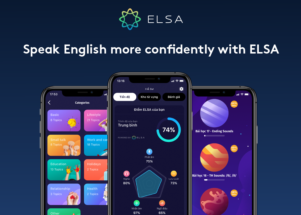 Luyện tập với app tiếng Anh mỗi ngày | ELSA Speak