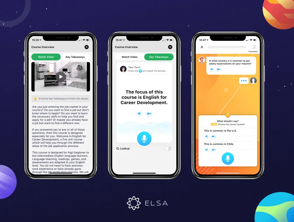 Luyện tập cùng app | ELSA Speak