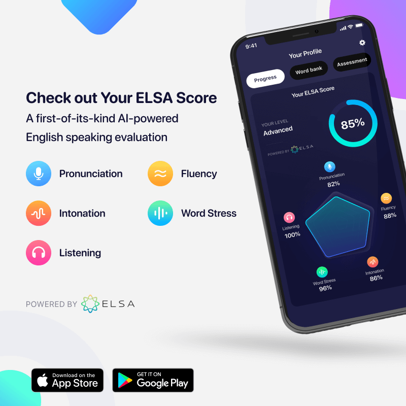 luyện nghe tiếng anh cùng ELSA | ELSA Speak
