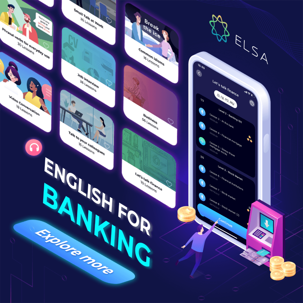 ELSA For BANKING & FINANCE | ELSA Speak