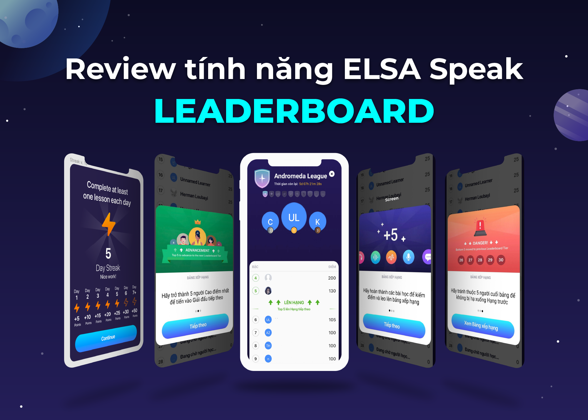 Review ELSA Speak: So trình tiếng Anh với tính năng Leaderboard