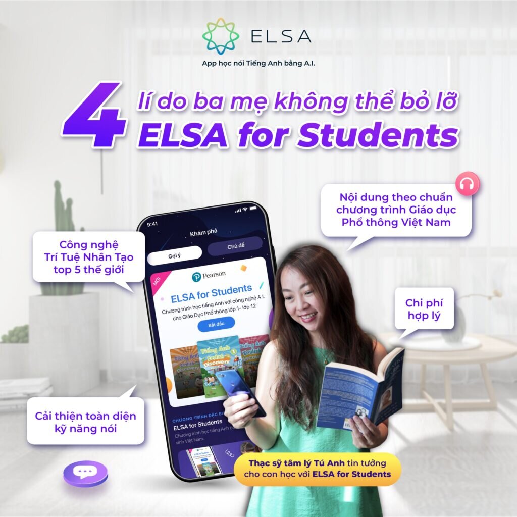 Học tiếng Anh cùng ELSA Speak