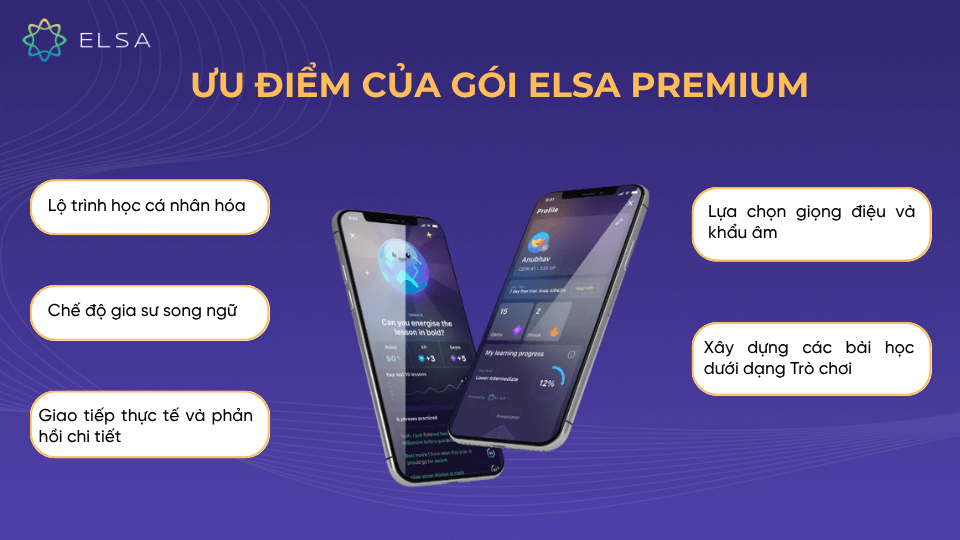 Lý do nên mua gói học ELSA Premium 1 năm