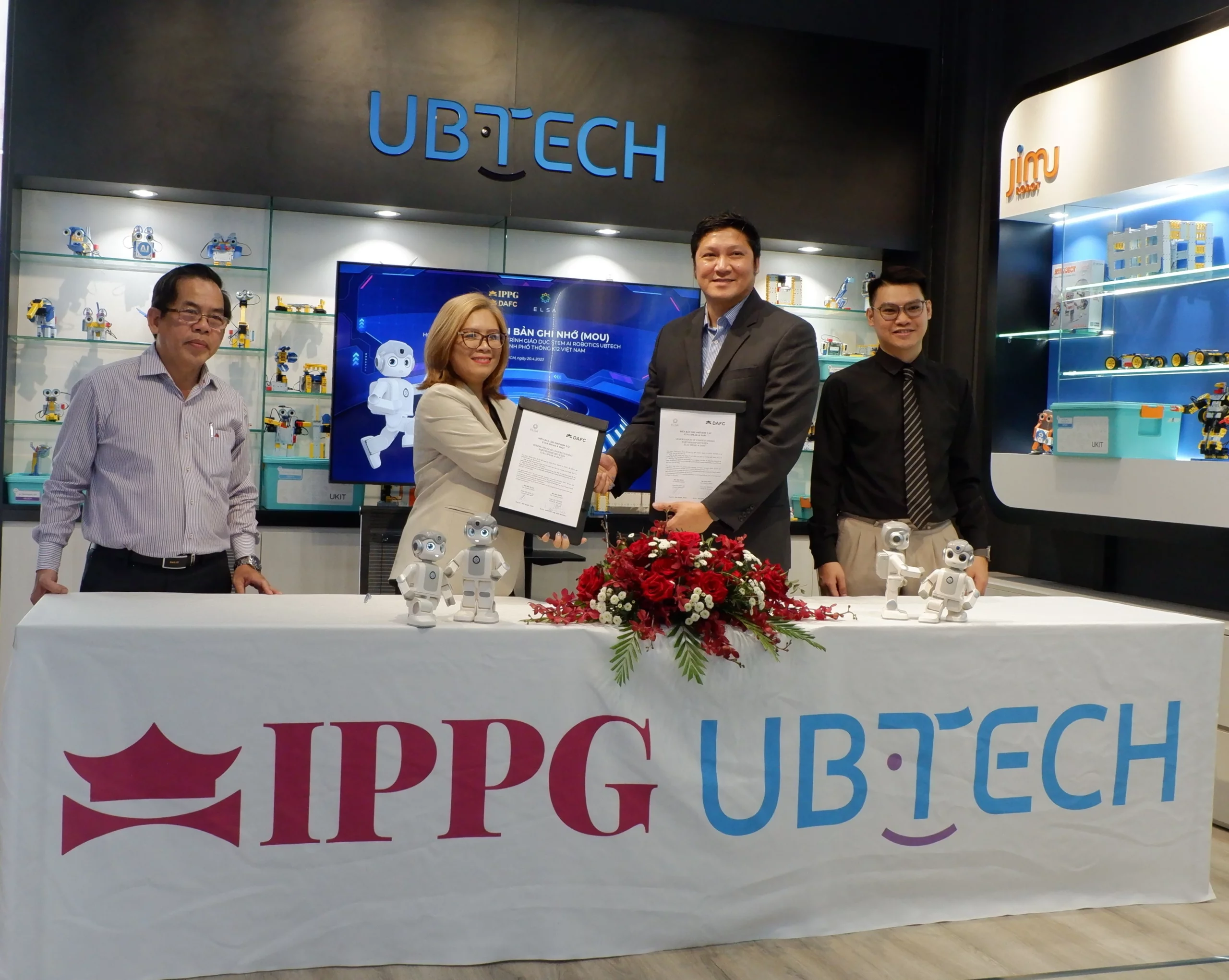 UBTECH hợp tác cùng ELSA phát triển Chương trình Đào tạo Trí tuệ nhân tạo và Công nghệ Robot (AIC)