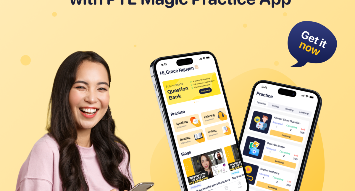 PTE Magic ra mắt sản phẩm luyện Speaking với công nghệ chấm điểm từ ELSA: MAGIC x ELSA Pronunciation Practice