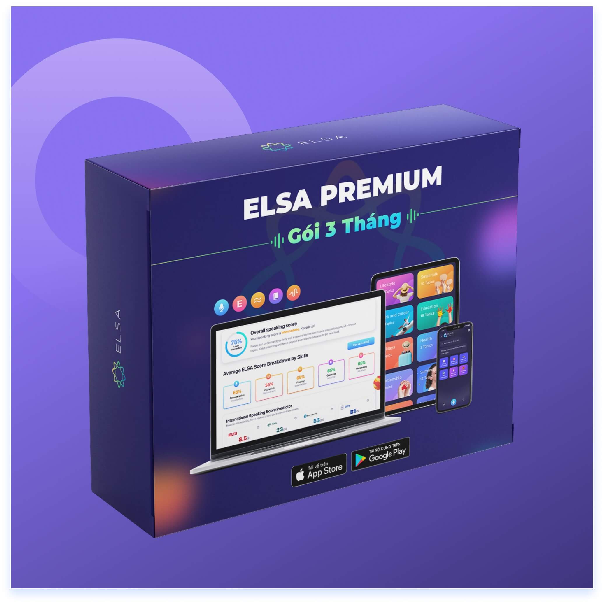 ELSA Premium 3 Tháng