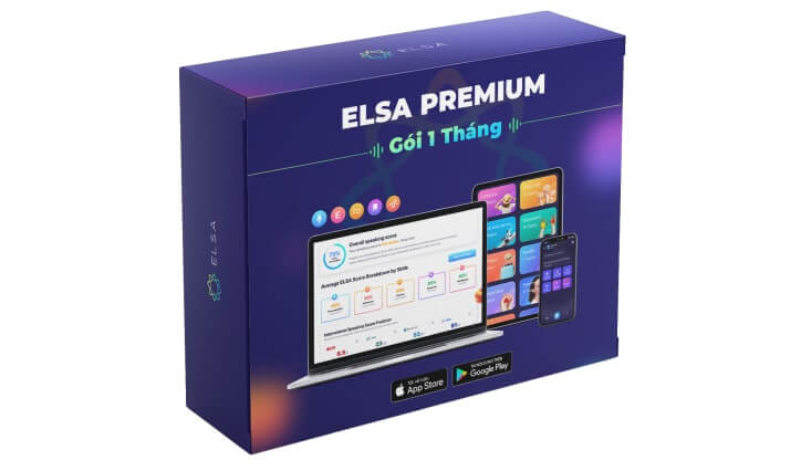 ELSA Premium 1 Tháng