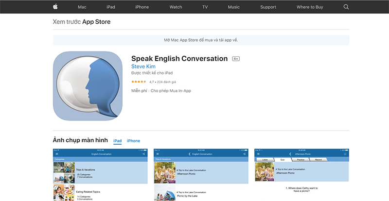 Phần mềm giúp phát âm tiếng Anh chuẩn SpeakEnglish
