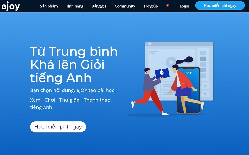 Phần mềm luyện phát âm tiếng Anh – eJOY English