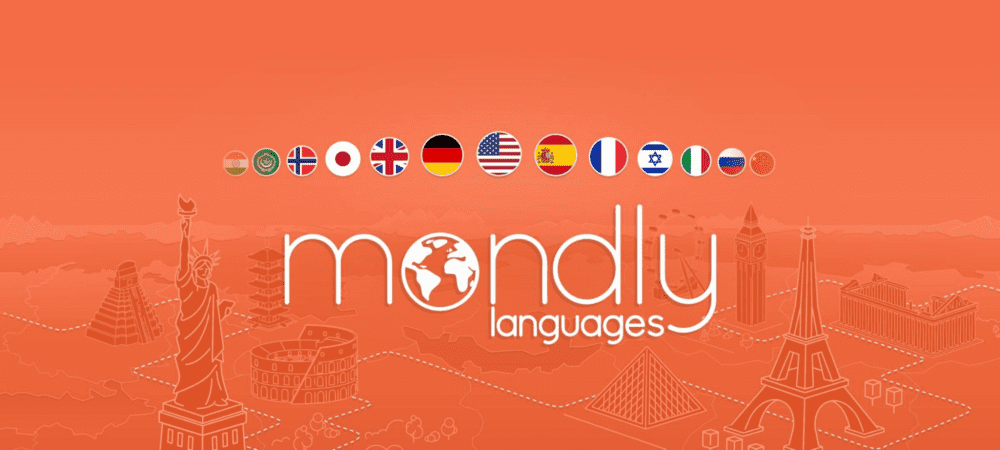 Mondly - Phần mềm học từ vựng tiếng Anh ngoại tuyến