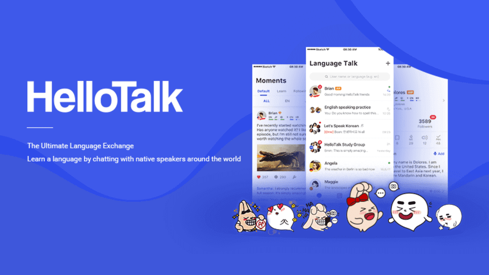 Hello Talk - Phần mềm giao tiếp với người nước ngoài