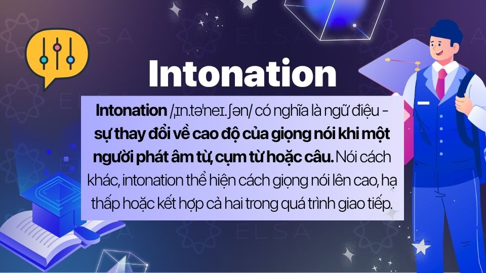 Intonation là sự thay đổi về cao độ của giọng nói khi một người phát âm từ, cụm từ hoặc câu Intonation là sự thay đổi về cao độ của giọng nói khi một người phát âm từ, cụm từ hoặc câu
