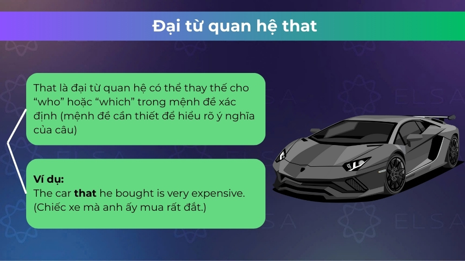 Đại từ quan hệ That