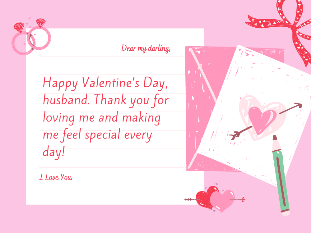 Lời chúc Valentine bằng tiếng Anh dành cho chồng Lời chúc Valentine bằng tiếng Anh dành cho chồng