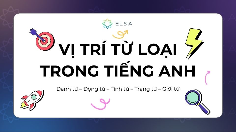 Tổng hợp vị trí từ loại trong tiếng Anh và bài tập (có đáp án) chi tiết