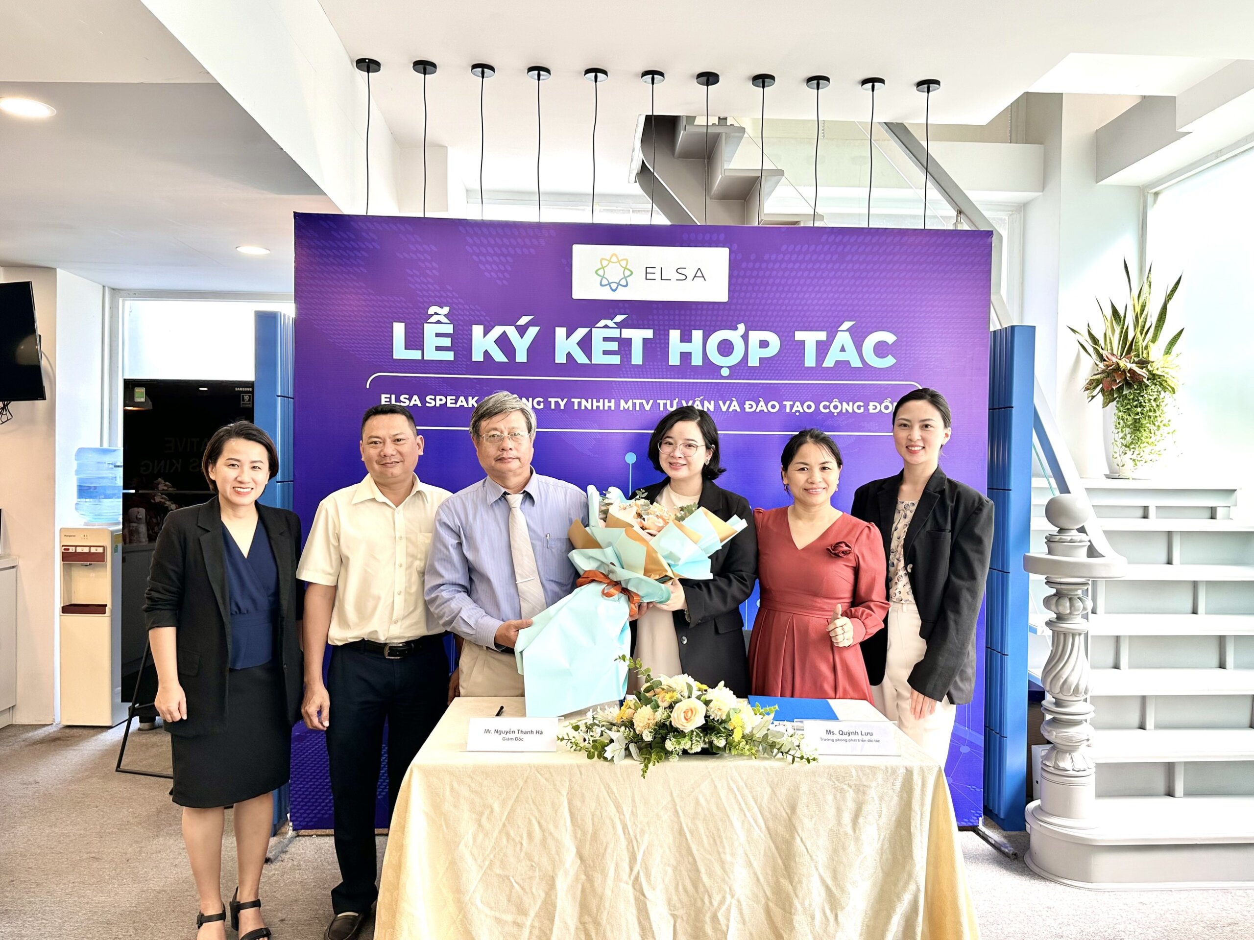 ELSA VÀ CÔNG TY TNHH MỘT THÀNH VIÊN TƯ VẤN VÀ ĐÀO TẠO CỘNG ĐỒNG CHÍNH THỨC HỢP TÁC ĐÁNH DẤU BƯỚC ĐẦU NÂNG CẤP KHẢ NĂNG TIẾNG ANH CỦA HỌC SINH SINH VIÊN TẠI TỈNH ĐỒNG THÁP