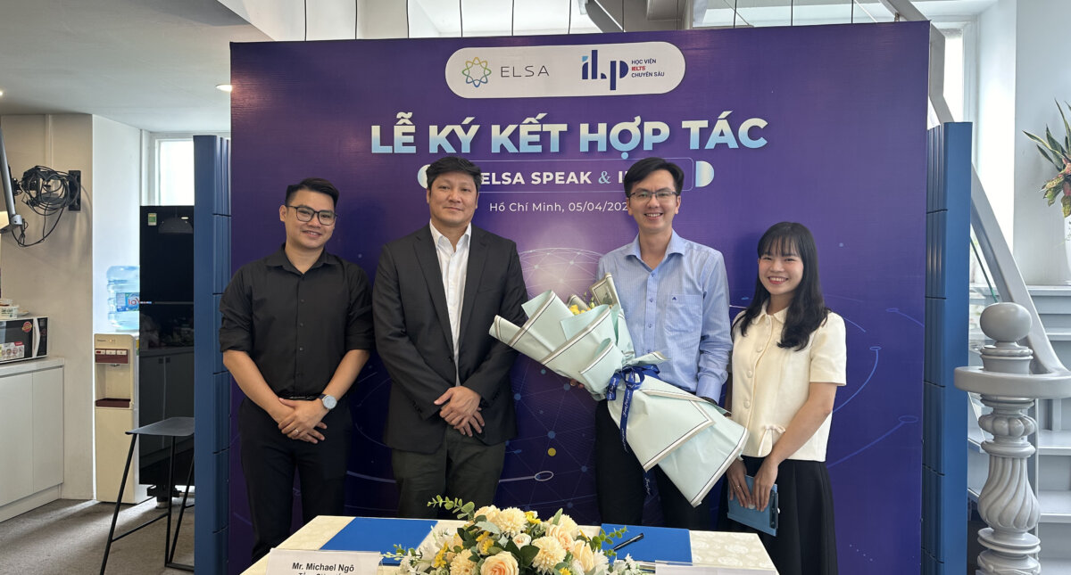ILP – HỌC VIỆN ĐÀO TẠO IELTS CHUYÊN SÂU VÀ ELSA CHÍNH THỨC KÝ KẾT HỢP TÁC