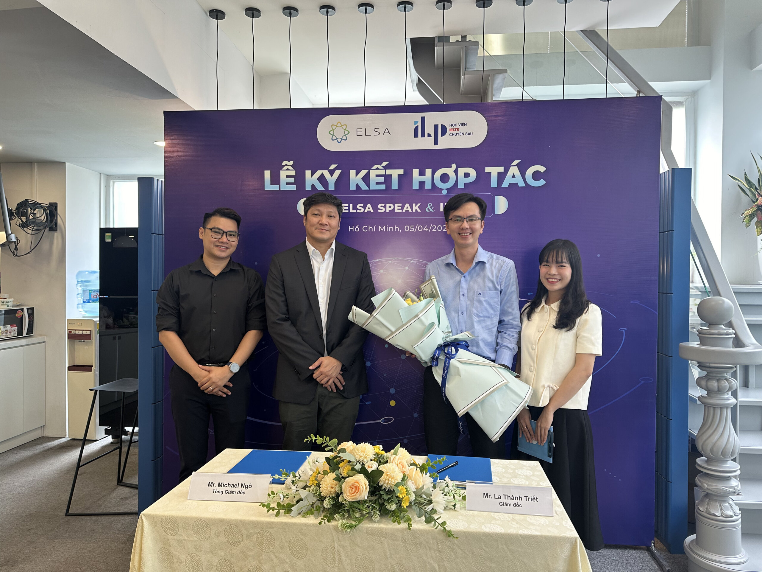 ILP – HỌC VIỆN ĐÀO TẠO IELTS CHUYÊN SÂU VÀ ELSA CHÍNH THỨC KÝ KẾT HỢP TÁC