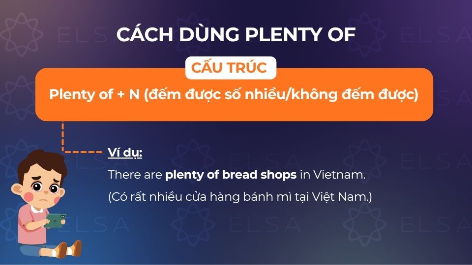 Cách dùng Plenty of