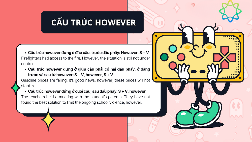 Cách dùng cấu trúc however trong tiếng Anh