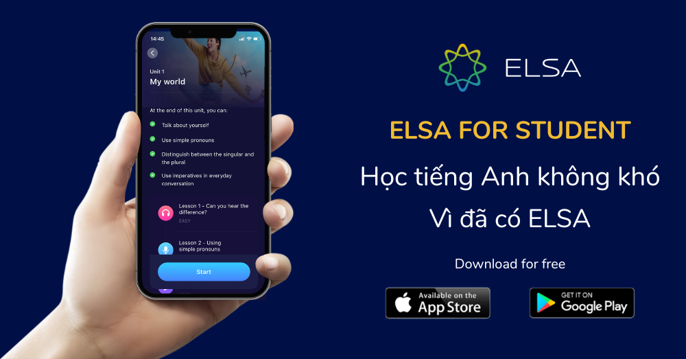 Học tiếng Anh cùng ELSA Speak