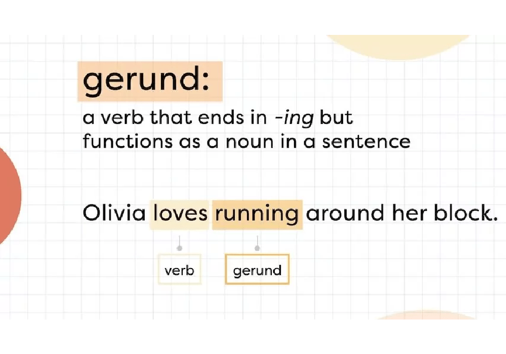 Vị trí của danh động từ (Gerund) trong câu tiếng Anh