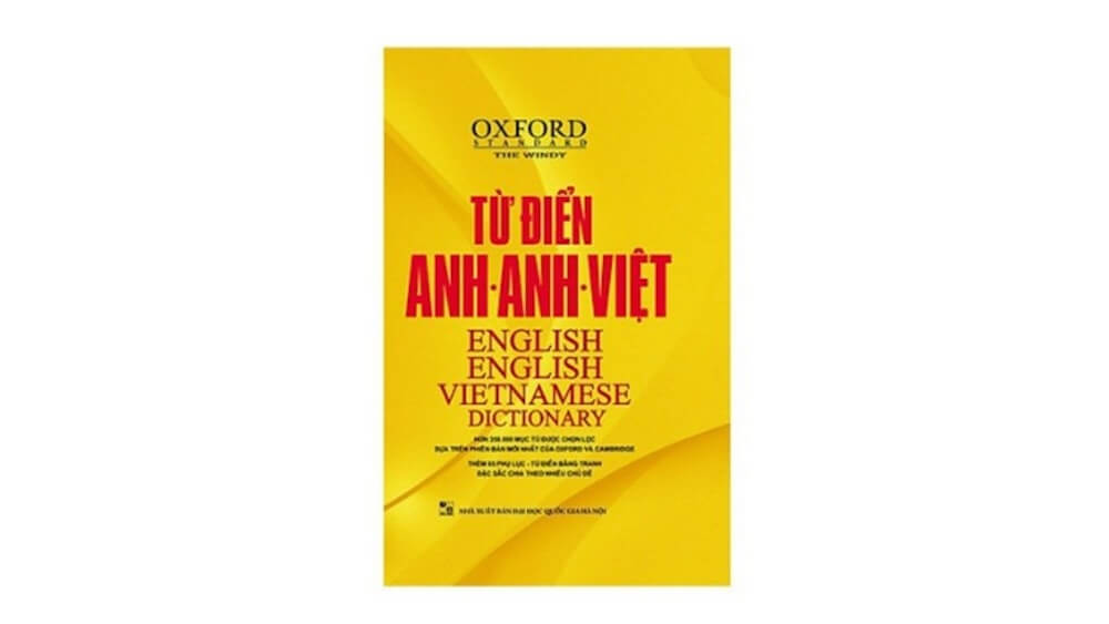 Từ điển Anh - Anh - Việt của Nhà xuất bản đại học quốc gia Hà Nội