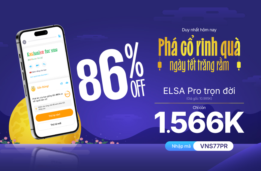 ELSA Pro trọn đời