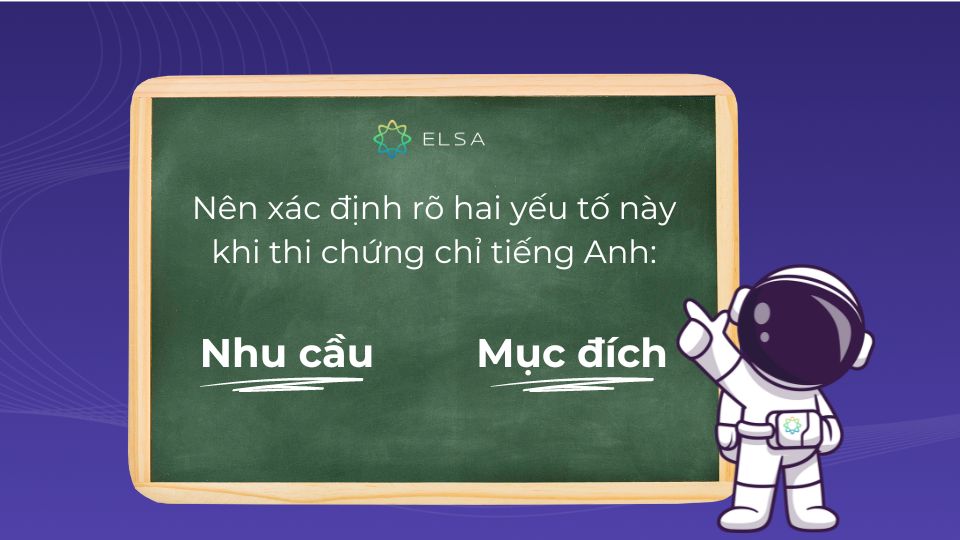 Nên thi chứng chỉ tiếng Anh nào?