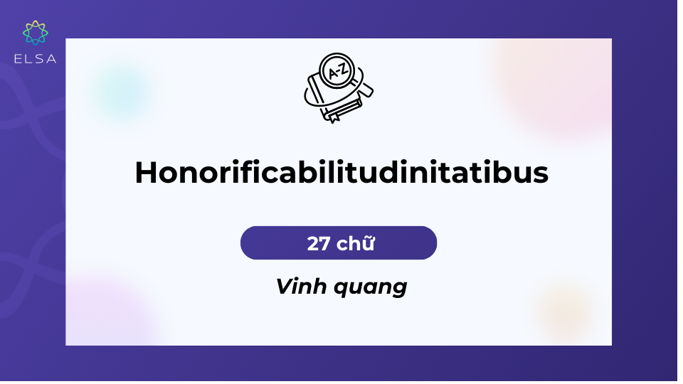 Từ mang nghĩa vinh quang