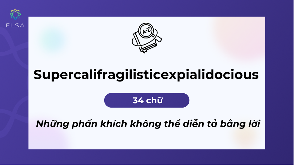 Từ diễn tả những phấn khích không thể diễn tả bằng lời