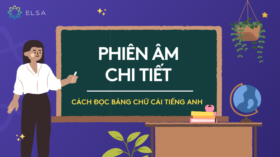 Cách đọc phiên âm chi tiết của bảng chữ cái tiếng anh