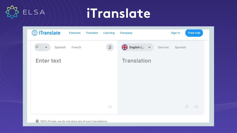 iTranslate - Phần mềm hỗ trợ dịch thuật ngoại tuyến với hơn 40 ngôn ngữ