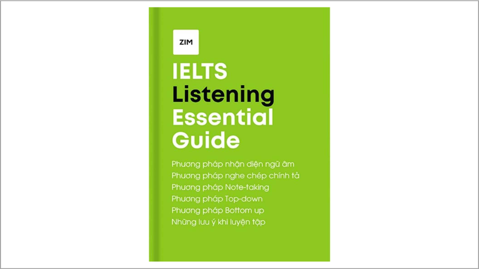 Sách luyện nghe IELTS Listening Essential Guide Sách luyện nghe IELTS Listening Essential Guide