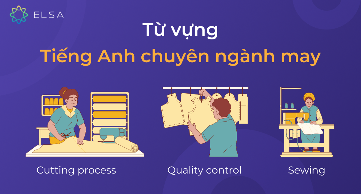 200+ từ vựng tiếng Anh chuyên ngành may thông dụng nhất hiện nay