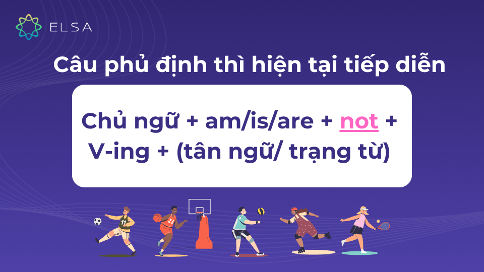 Cấu trúc câu phủ định thì hiện tại tiếp diễn Cấu trúc câu phủ định thì hiện tại tiếp diễn