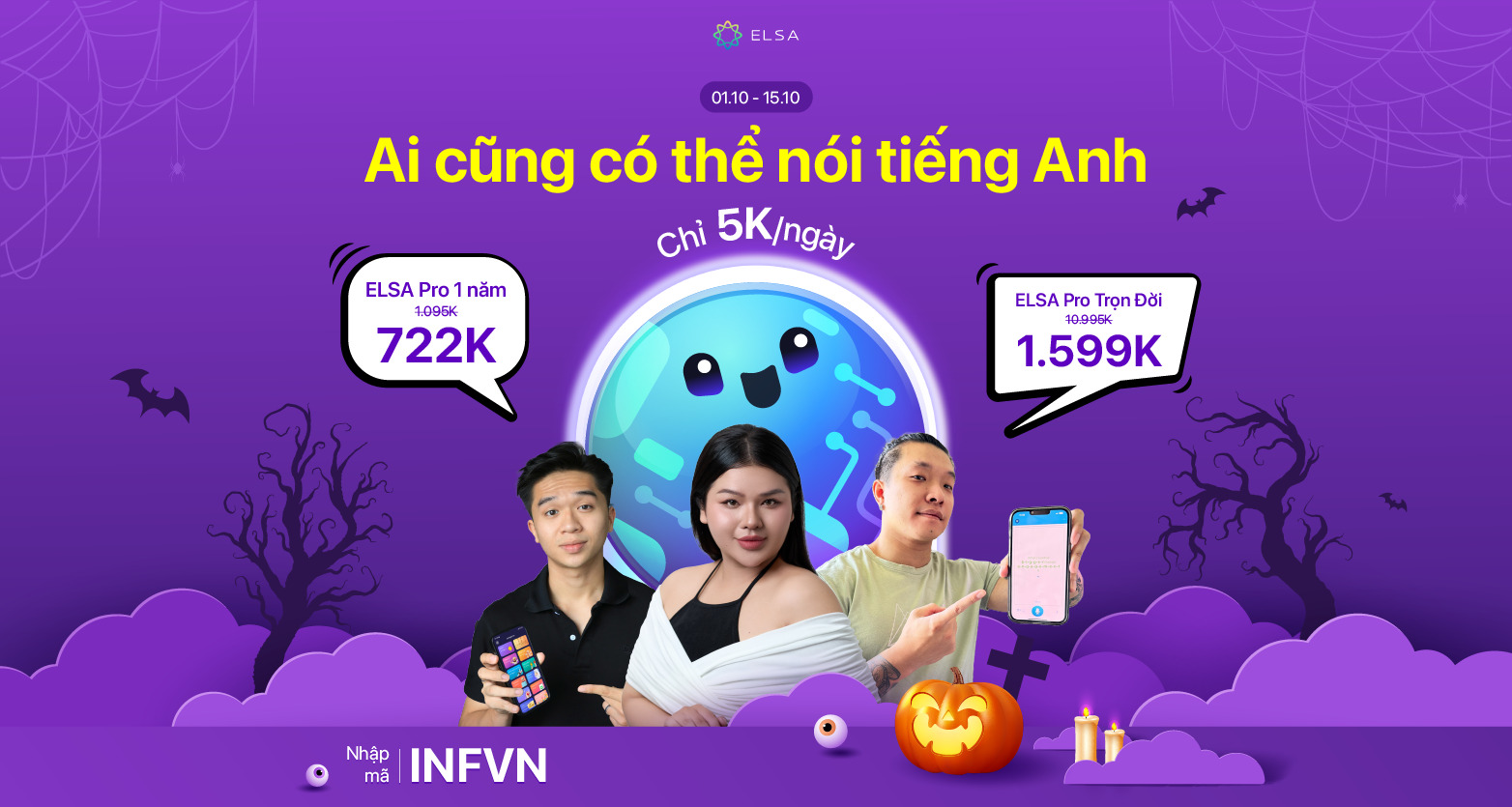 ELSA Pro trọn đời