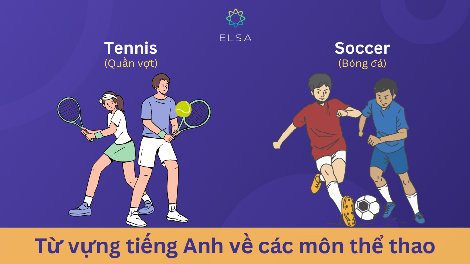 Từ vựng tiếng Anh về các môn thể thao Từ vựng tiếng Anh về các môn thể thao