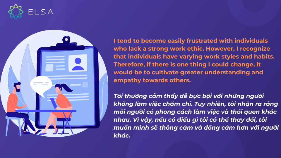 Mẫu câu trả lời câu hỏi Tell Me About A Time You Made A Mistake?
