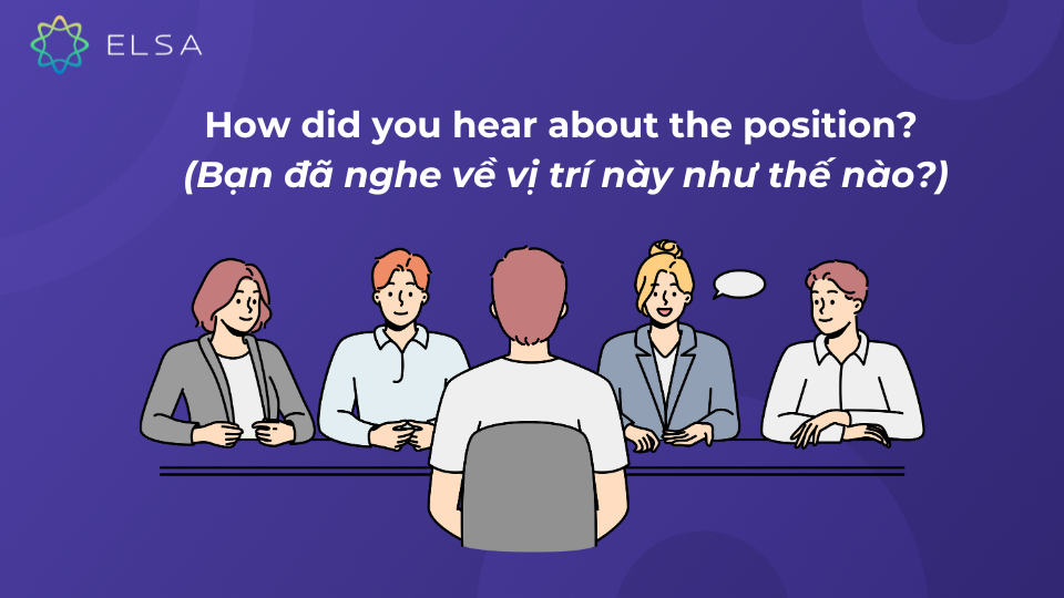 Câu hỏi thường gặp trong mở đầu cuộc phỏng vấn