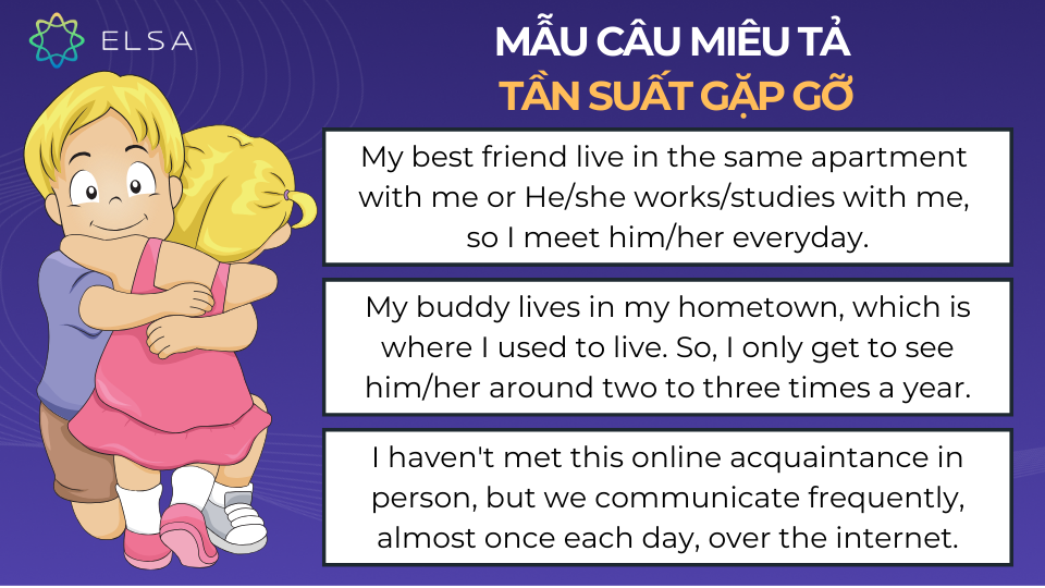 Miêu tả tần suất gặp gỡ