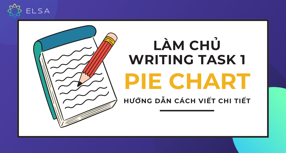Làm chủ Pie chart writing Task 1 – Hướng dẫn cách viết chi tiết