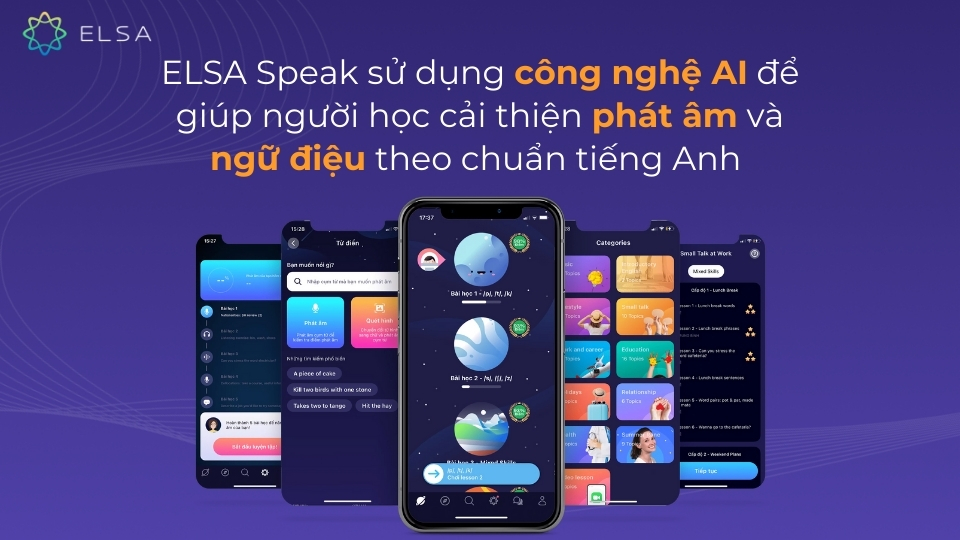 ELSA Speak là lựa chọn lý tưởng cho những ai muốn nâng cao kỹ năng Nói