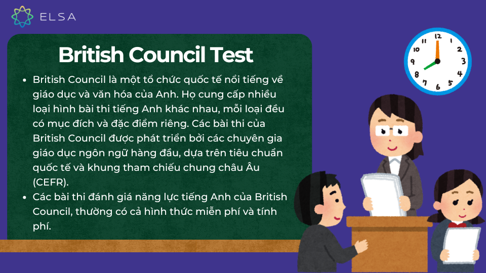 British Council Test