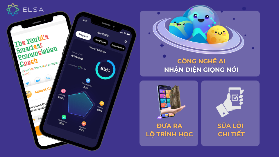 ELSA không đơn thuần chỉ là một ứng dụng kiểm tra